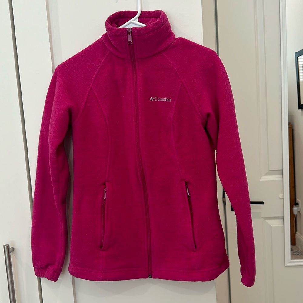 Columbia fleece jacket. Small